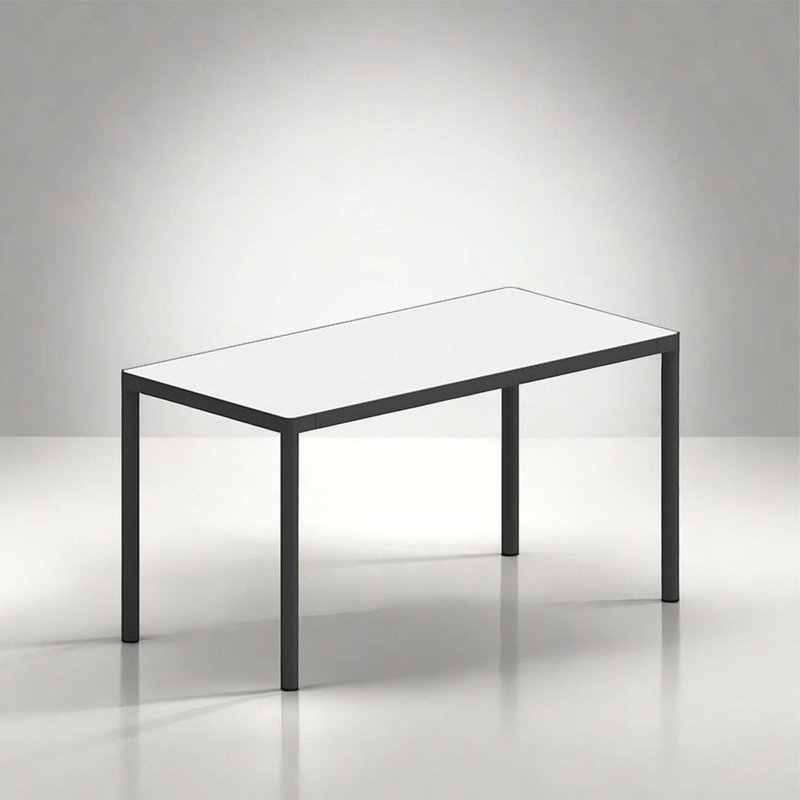 Adjustable Metal Base Computer Desk