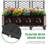 63" H Planter Box Raised Garden Bed With Trellis & Wheels Standing Vertical Horticulture Planter Box