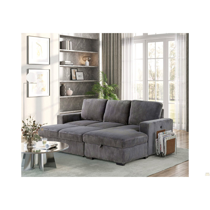 Sectional With Pullout