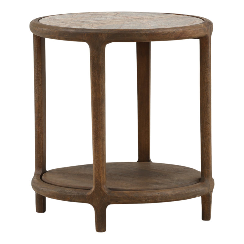 Aruna Side Table Dark Brown