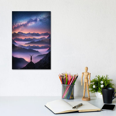 King View 1 Piece Wrapped Canvas Wall Art