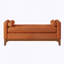 Grand repose-pieds rembourré en tissu Boucle-880304880