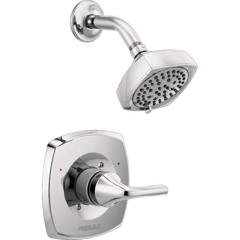 Ensemble de garniture de douche seulement, Chrome chrome
