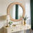 Round Rattan Wall Mirror-1824526825