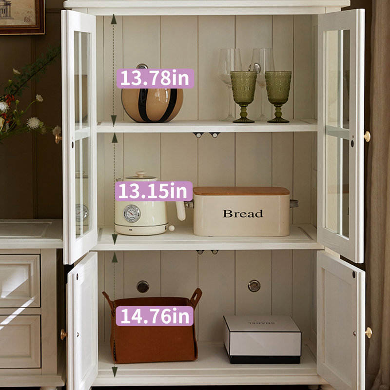 Bibliothèque de rangement style français de luxe