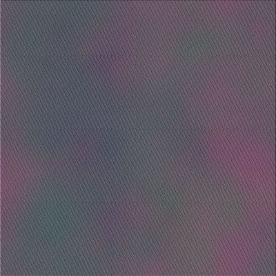 Tapis rose/vert à motifs
