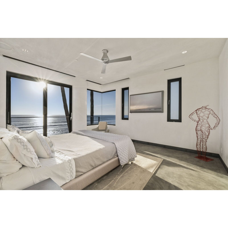 Altus 52'' Ceiling Fan, Brushed Aluminum, Aluminum, Handheld Remote Control (2-wire)