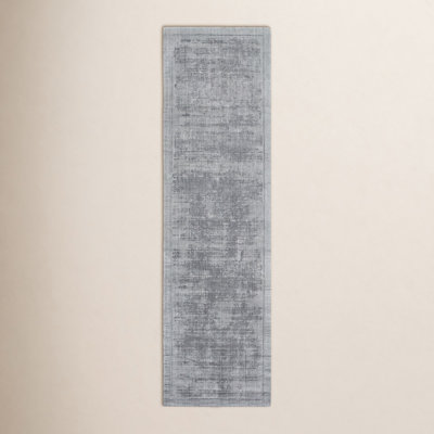 Mckinley Handmade Viscose Gray Rug