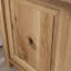 Table de chevet, finition brune