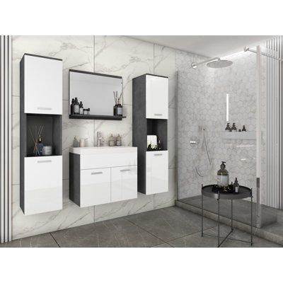 Belz Bathroom Storage Furniture Set