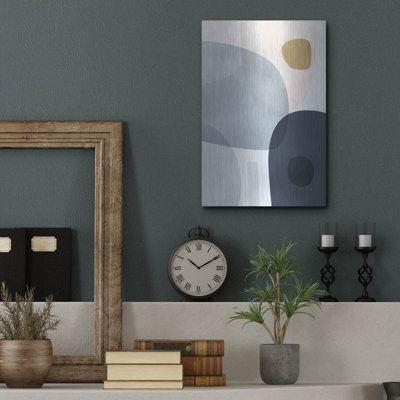 Luxe Gold Art «Gold Monde II» par Grace Popp, Meta «Gold Monde II» par Grace Popp