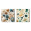 Cardere - Ensemble de 2 collages abstraits carrés-102162349-102162351