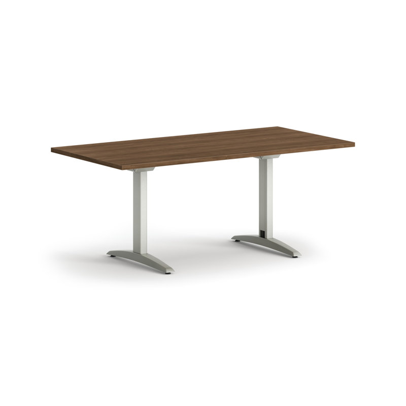 Preside 72'' Rectangular Conference Table, Pinnacle, Platinum Metallic