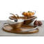 Nambe Braid Salad Bowl W/ Servers