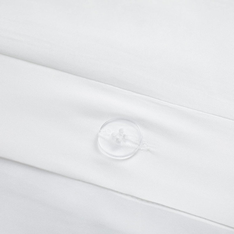 Ensemble de housse de couette plissée hypoallergénique et ultra douce, Housse de couette simple et insert + 1 taie d'orei