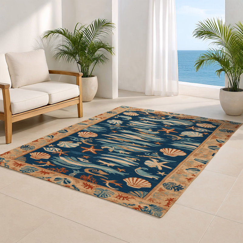 Tapis turc intérieur et extérieur gris, Rectangle 5 pi x 7 pi