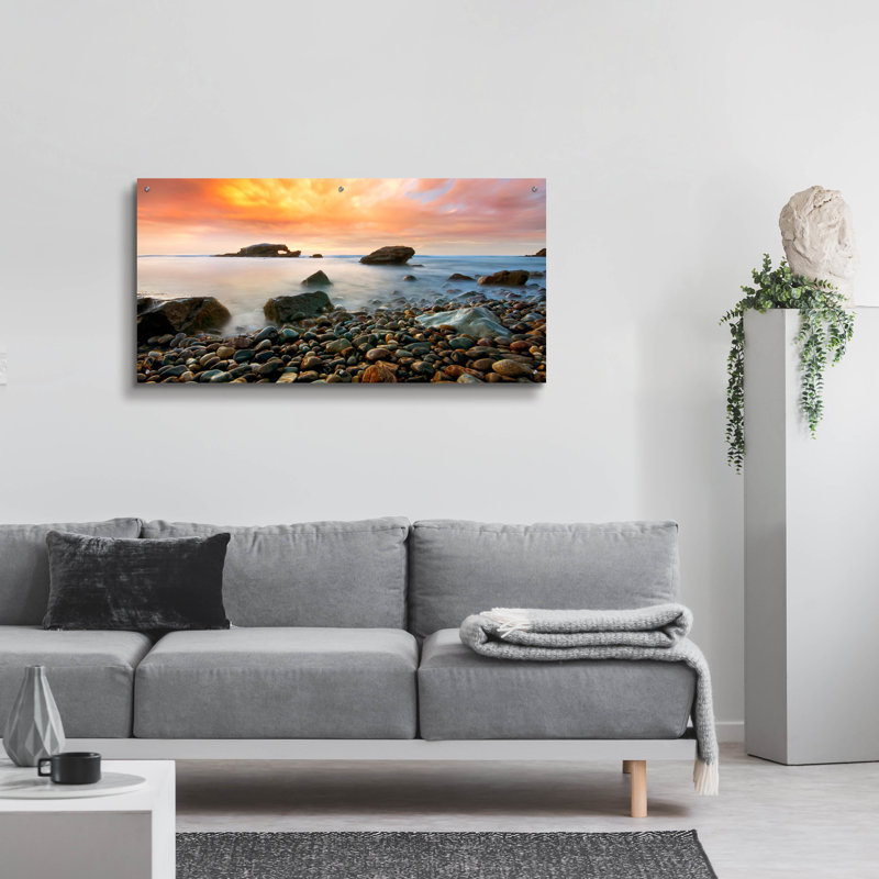 «Timeless» par Lee Sie, art en verre acrylique, H 24 po x l 48 po