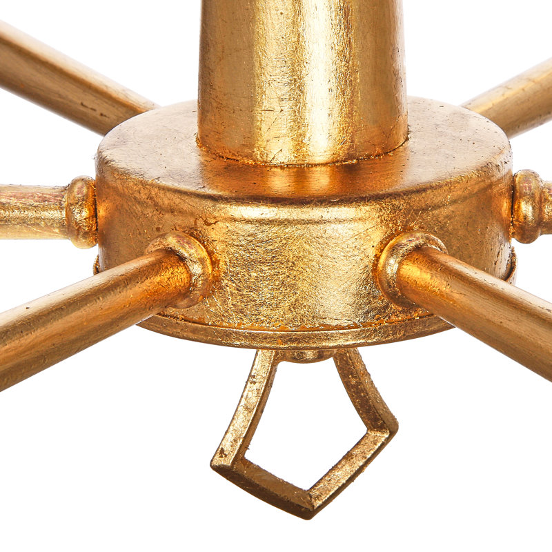 Monte Carlo Chandelier, Gold Leaf
