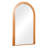 Burl 71" Classical Solid Wood Arched Full Length Mirror with Freestanding, Oversized Framed Floor Mirror