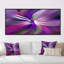 «Colorful Marbleized Swirl Abstract Leaf», impression sur toile-753941054-753941053