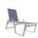 Holna Outdoor Rust-Resistant Metal Chaise Lounge