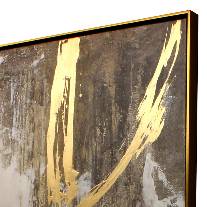 Metallic Expression II Painting by THE Studio