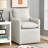 Bronte 24" Wide Country Farmhouse Linen Down Fill Upholstered Dining Armchair