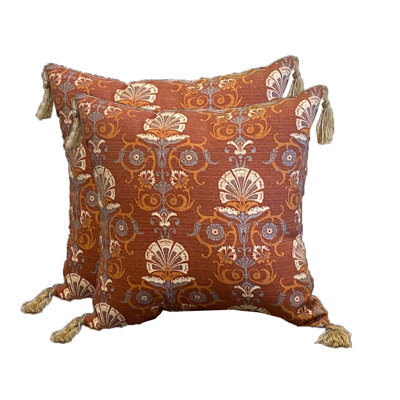  Floral Indoor/Outdoor Throw Pillow