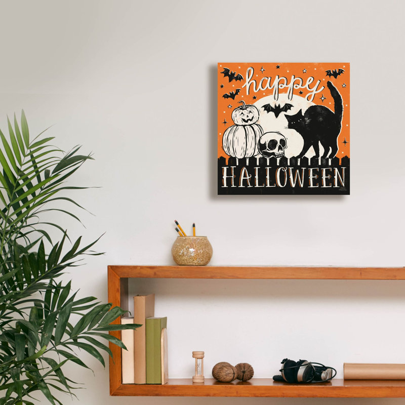 «Hocus Pocus 4» par Laura Marshall, art mural sur toile, H 12 po x l 12 po x P 0,75 po