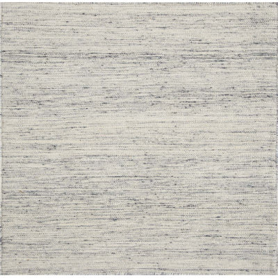 Textures Wool Area Rug in Ivory