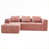 Chenille rose est en rupture de stock