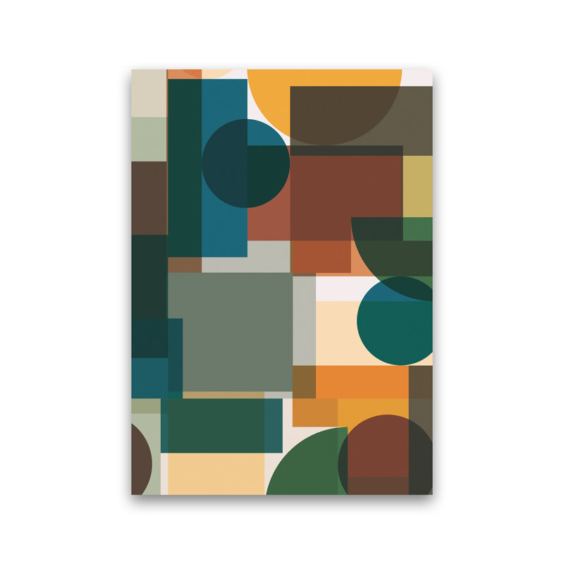 Abstract Pair Set B - Print, No Frame, 84cm H x 59cm W x 1cm D