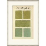 Antique Color Swatches Giclee Print by A. Boogert