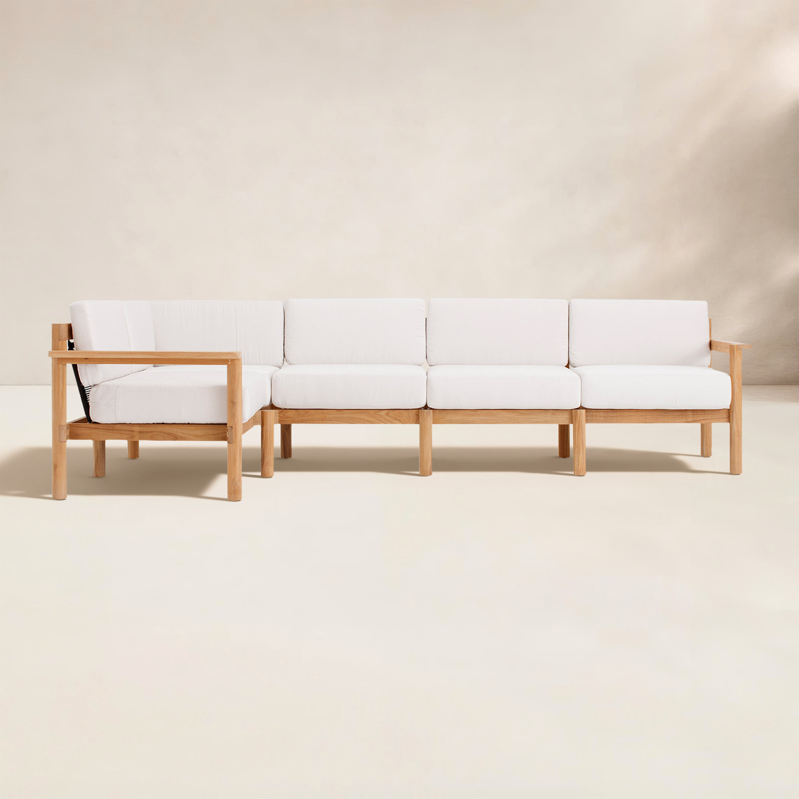 Haven 114" Sunbrella® Patio Sectional, Sunbrella Canvas