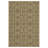 Jute/Black 2 Ft. 7 In. X 7 Ft. 3 In. Indoor/Outdoor Area Rug-2070112867