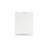 Kally Standing Bookcase, 3 Open Shelves, Matte White Wood, 41 Inch