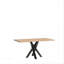 CALI Extendable Metal Base Dining Table-124267537