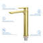 Tender Single-handle Bathroom Faucet with Drain Assembly-63966534