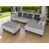 Light Grey Microfiber/Microsuede