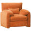 Fauteuil surdimensionné avec accoudoirs confortables Mid-Century-725502263