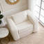 Fauteuil d'appoint pliable 40 po avec accoudoirs et dossier-744224498