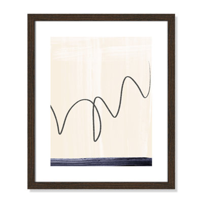 Departured II - Picture Frame Painting Print