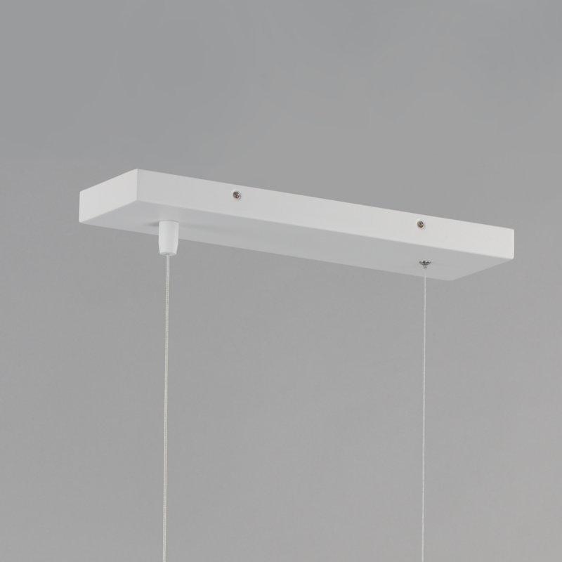 Edmere Cordon-Linear Pendant, White