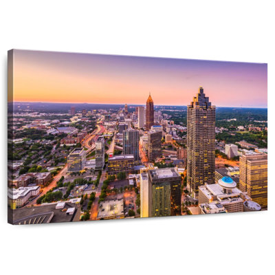 Kavia Atlanta Pastel Skyline