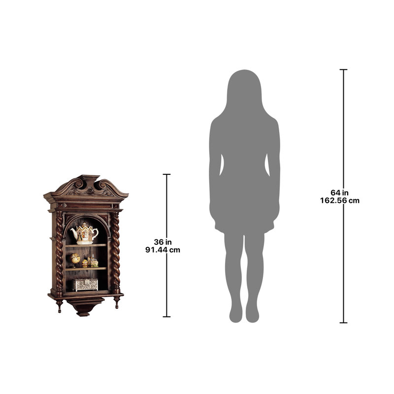 Vitrine murale Charles II