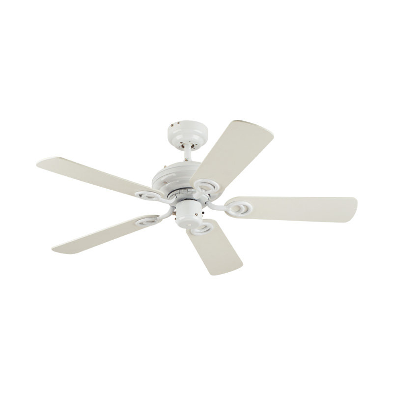 Gloucester 105cm Ceiling Fan, White / White or Washed Pine