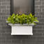 Jardinière pour fenêtre en résine avec réservoir d'eau Anand-1441223044-1441232497