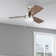 44" Barcadero 3 - Blade LED Propeller Ceiling Fan with Pull Chain and Light Kit Included