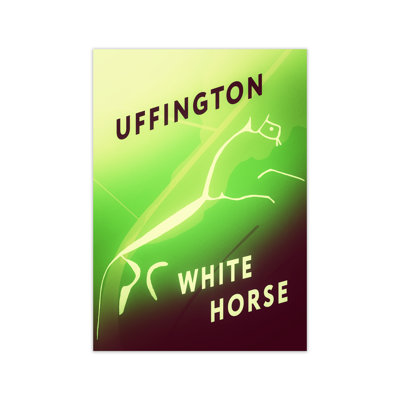 Uffington White Horse 1 Piece Wall Art