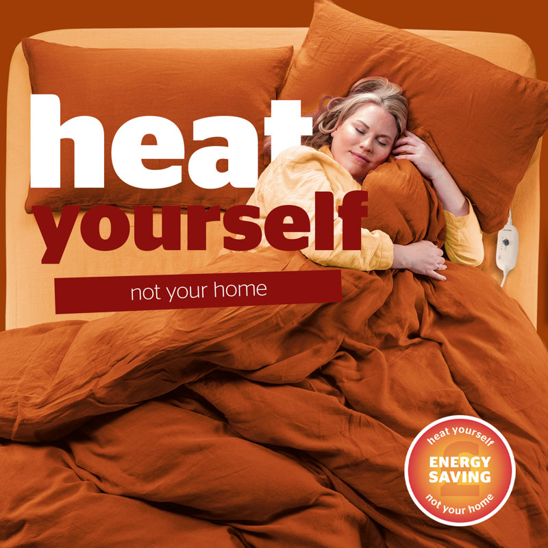 Silentnight Winter Warmer Electric Blanket - Ultra Fast Heat up with Heat Safe, Single